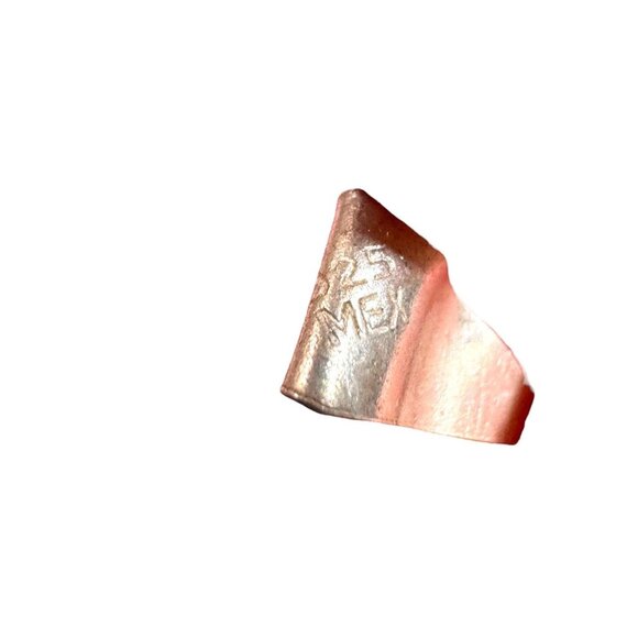 Vintage Sterling Silver Crucifix Pendant Jesus Christ Motif INRI Textured Wood - Picture 4 of 5